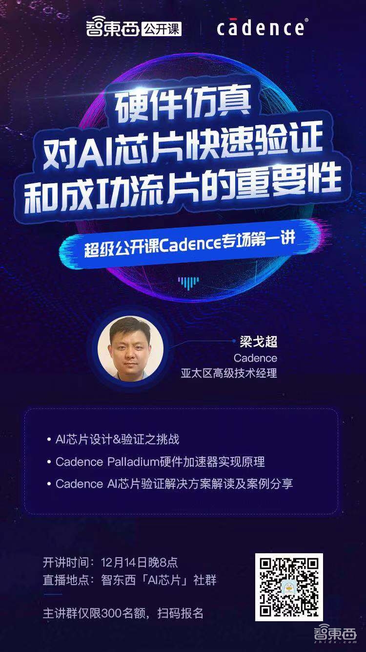 硬件仿真对AI芯片快速验证和成功流片的重要性 | 超级公开课Cadence专场预告