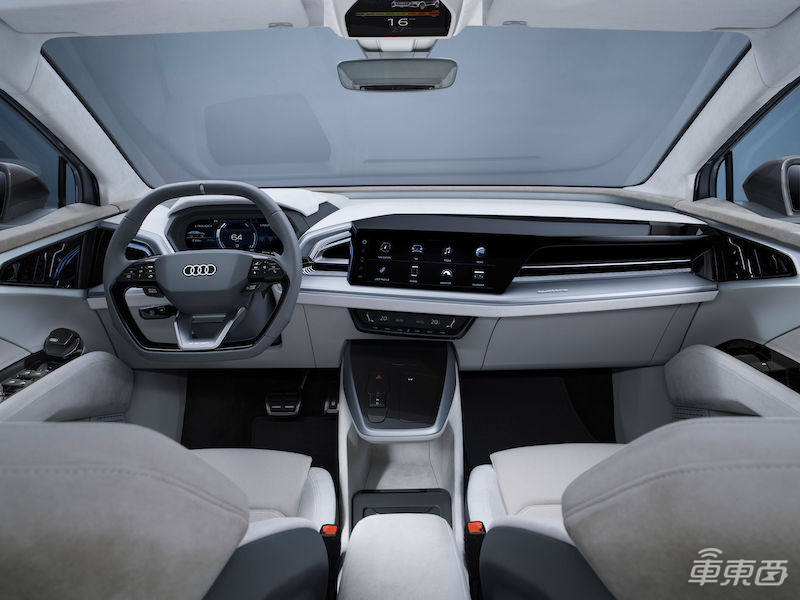 奥迪又发布一款纯电SUV!轿跑外形太帅,综合续航500公里