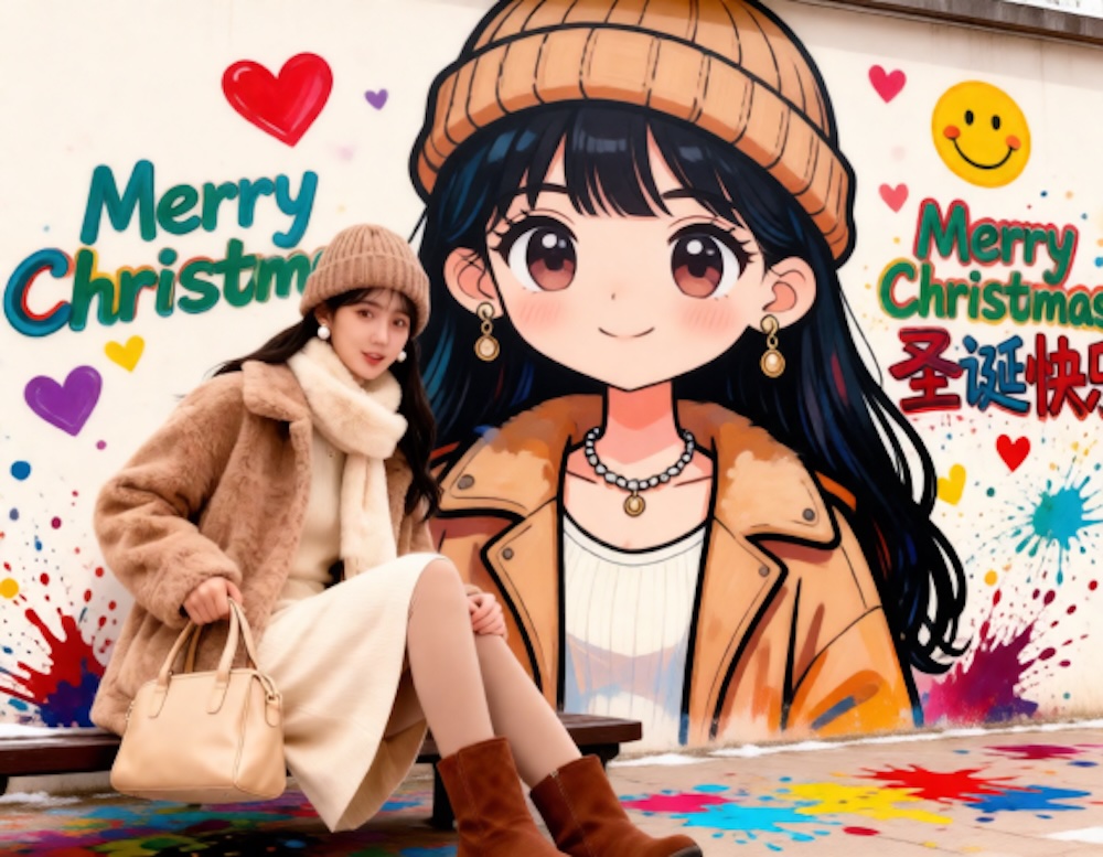 阿里最强“PS模型”开源!一手体验,0元P出氛围感合影