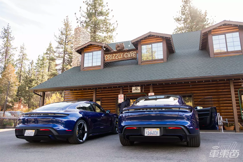 传统车企最强电动车就是它！山路试驾保时捷Taycan Turbo