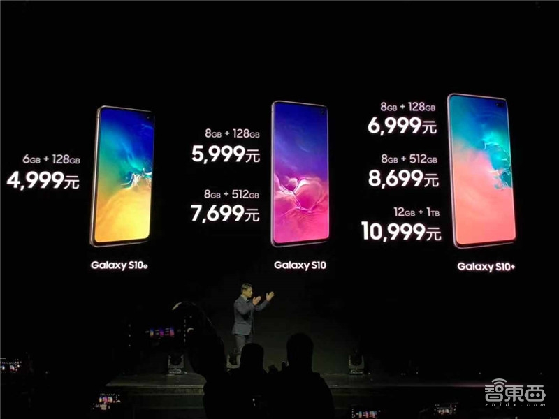 三星折叠机国内亮相 S10顶配10999元