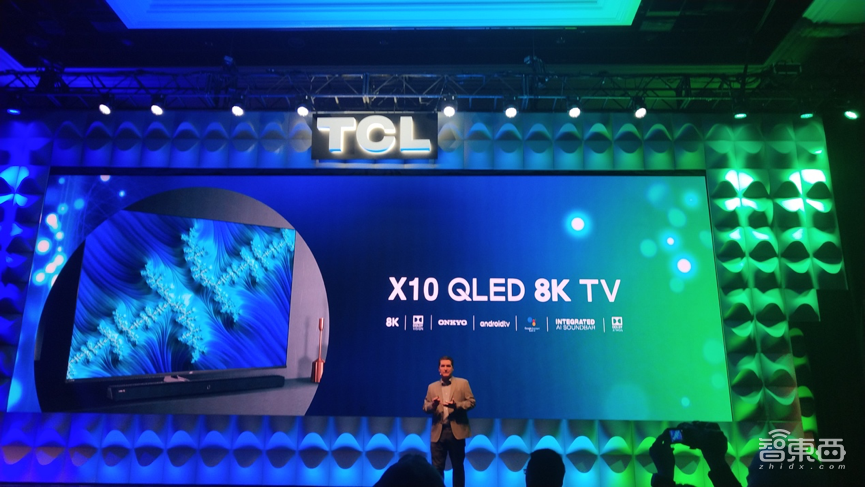 X10 QLED 8K TV全球发布，TCL 2019 CES发布会率先召开