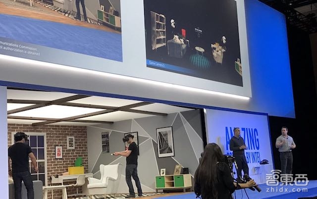 沙发软席配250套Oculus 英特尔这场CES发布秀足了肌肉