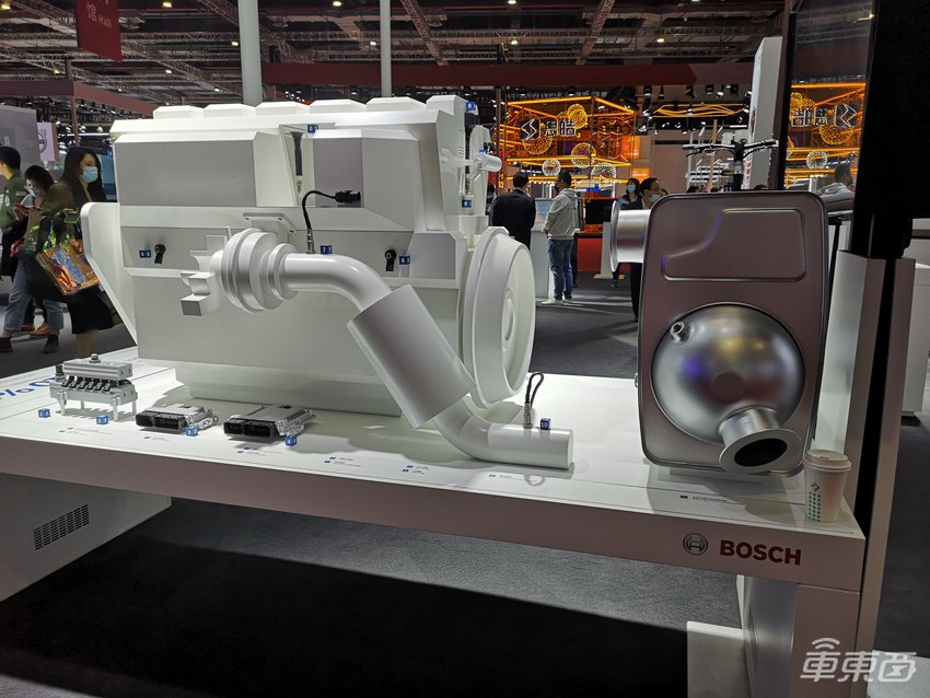 博世展出氢能源解决方案 70台氢动力卡车或今年投入运营