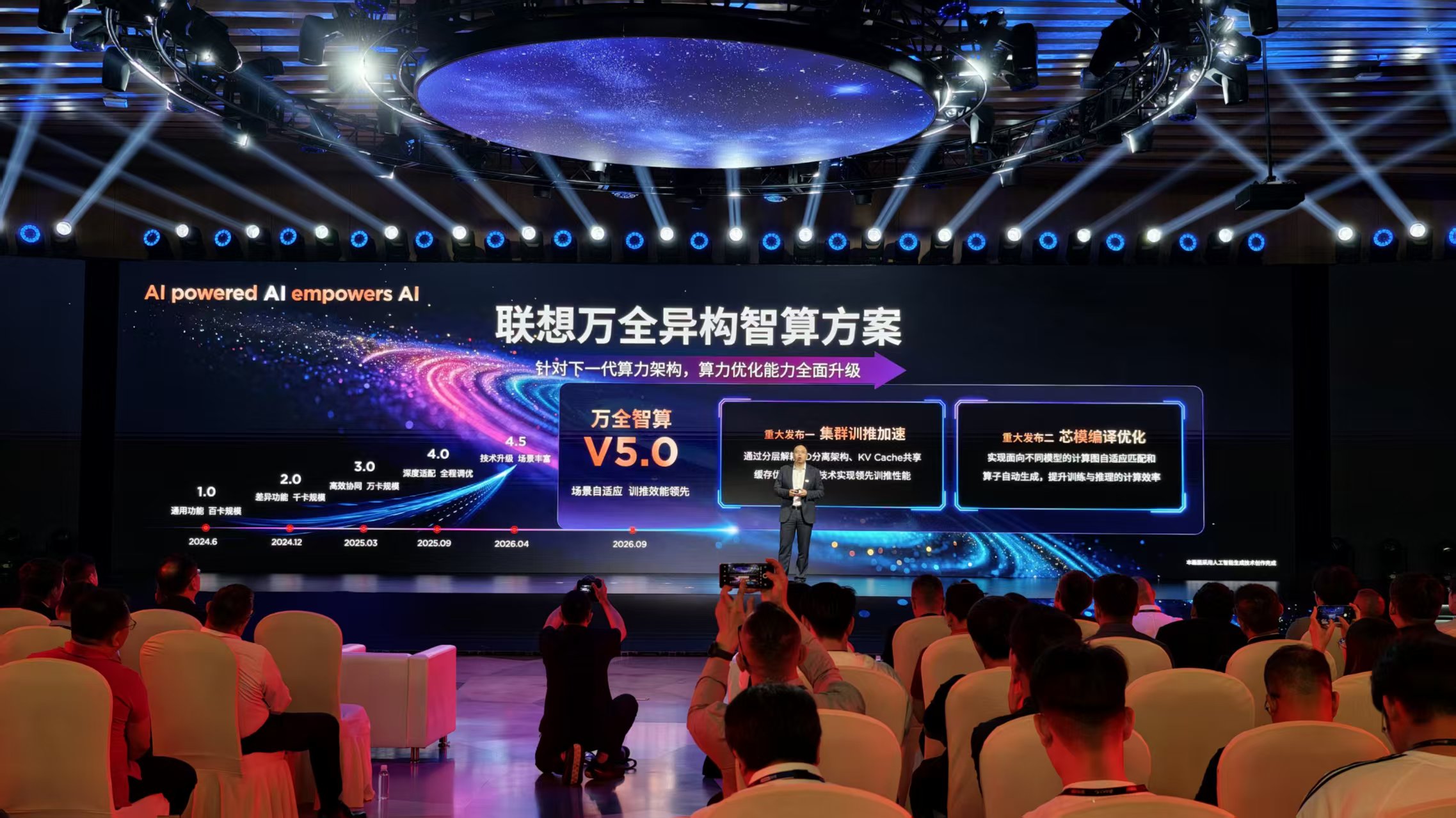 英伟达英特尔AMD同台,中国智算半壁江山聚齐,联想掏出“超节点”大招