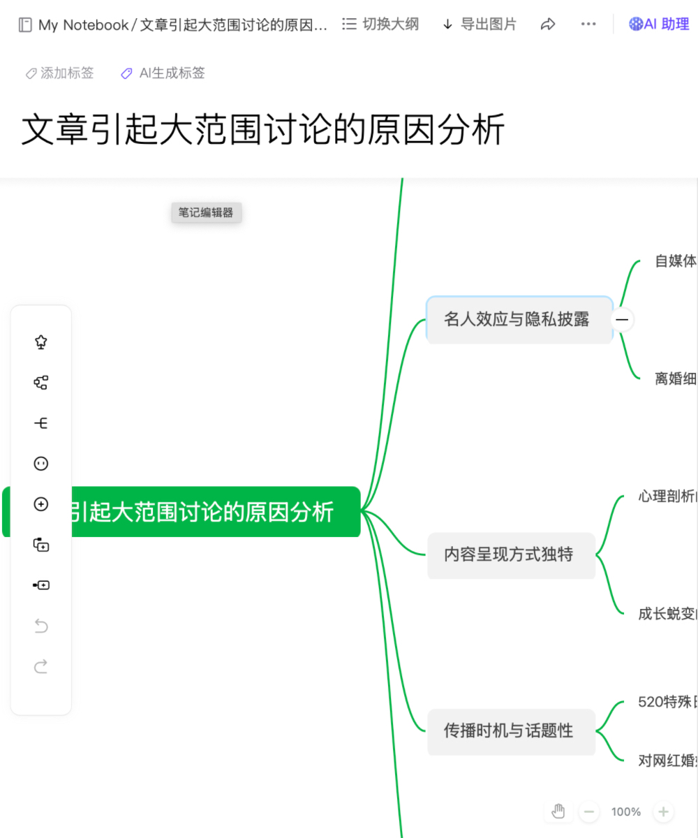 AI笔记又进化了!智能体“入驻”,标签、导图、清单都能自动生成
