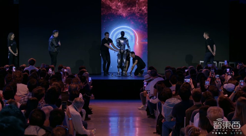 特斯拉人形机器人真机发布！能跳舞能干活，完整技术路线公布
