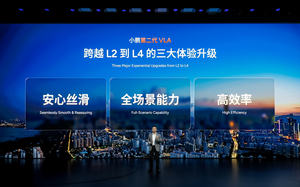 何小鹏批L2是 “缝合怪”！智驾一把手首秀，最快1年落地全自动驾驶