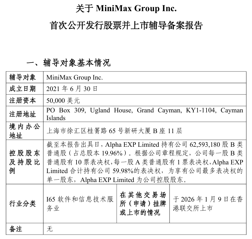 上海大模型龙头，启动A股上市！