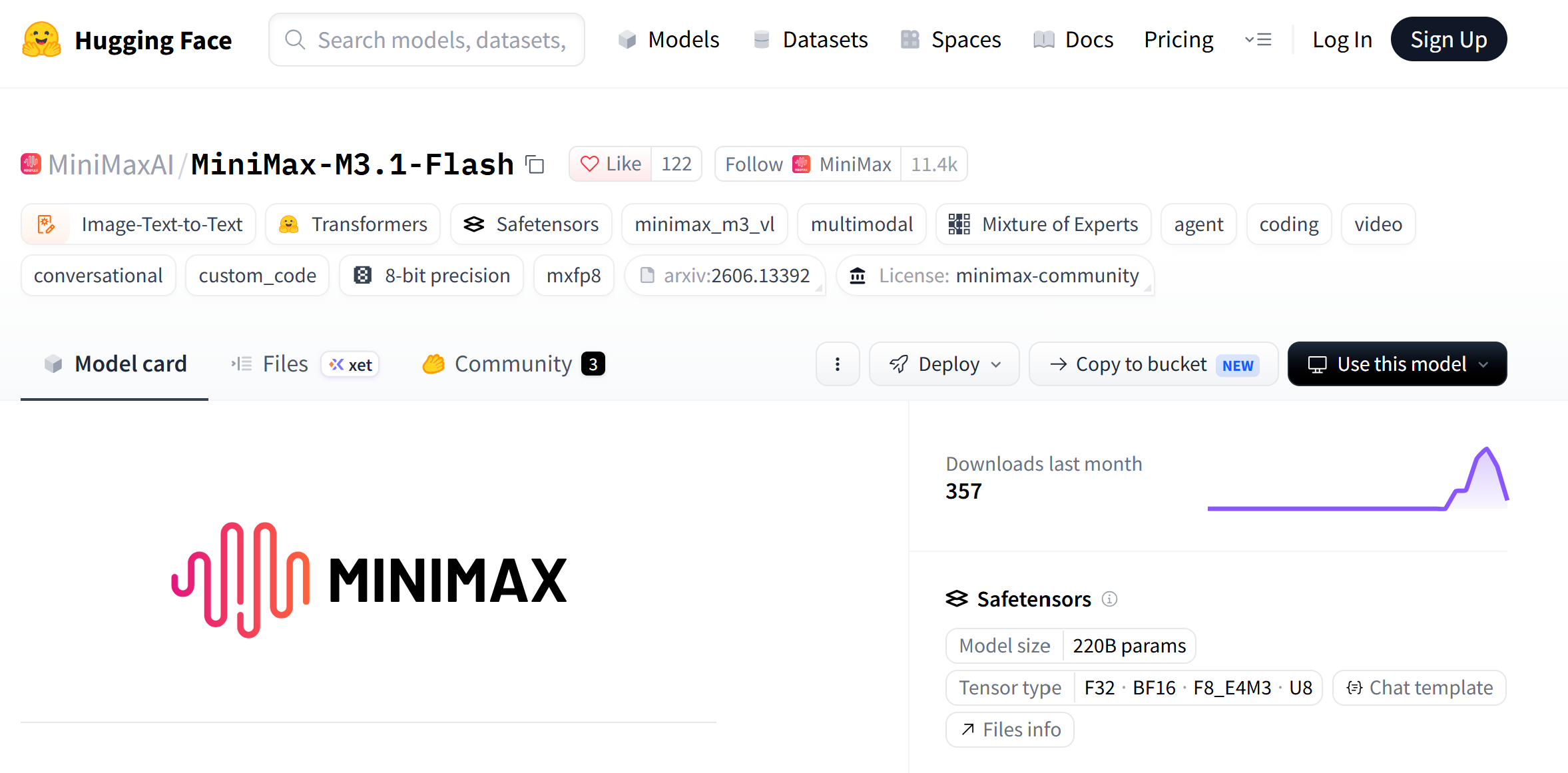 MiniMax重磅模型开源!华为昇腾将接入,3天处理超100万亿Token