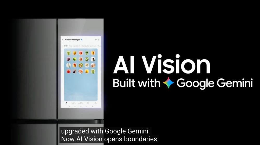 8亿部Gemini设备在路上！三星AI“全家桶”来了：冰箱AI管吃喝，电视AI教你做饭