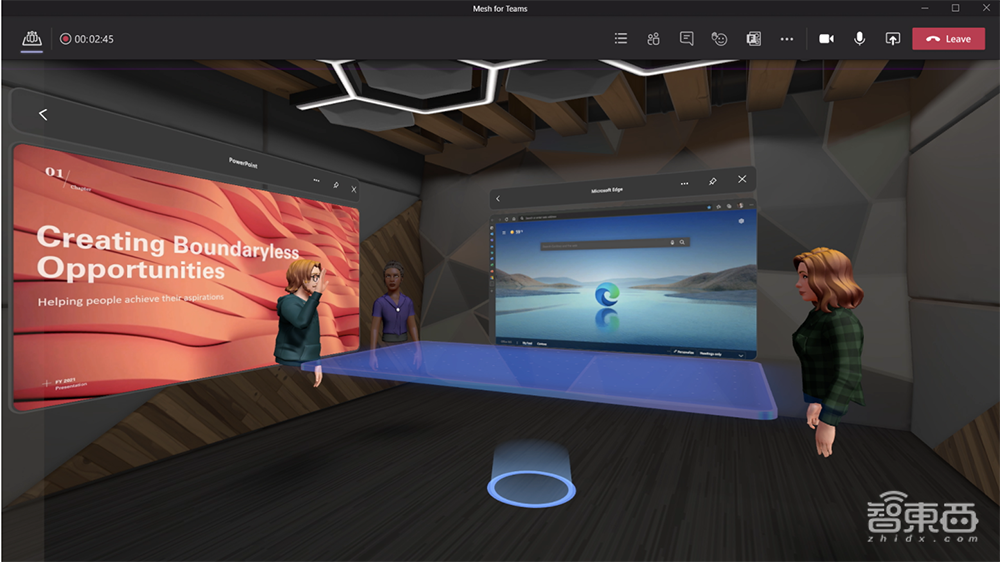 微软元宇宙大动作!将混合现实平台融入Teams线上会议,明年上线