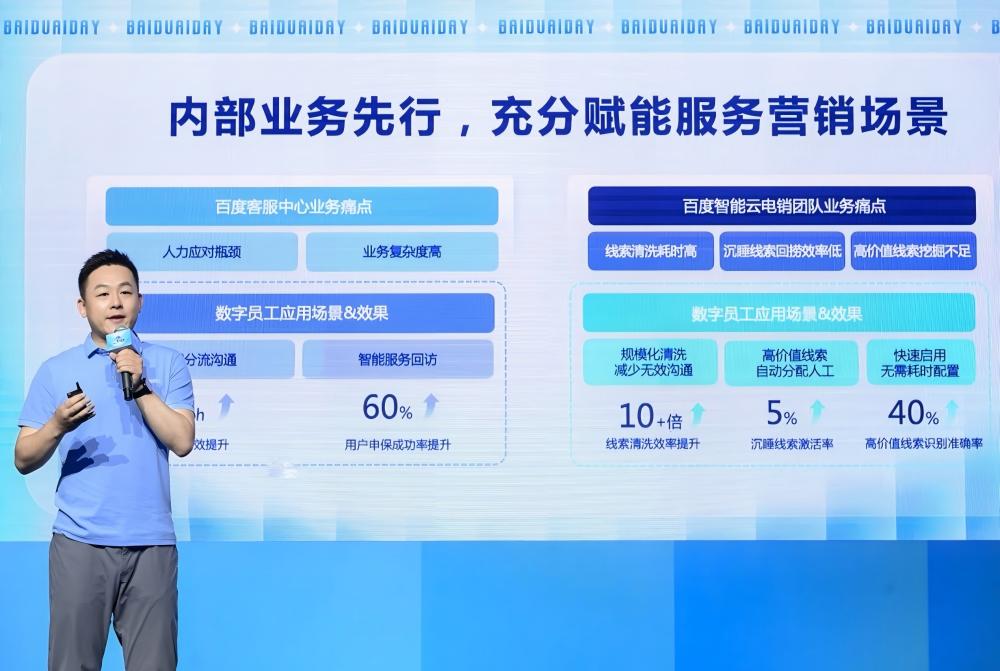 百度智能云推出首批AI数字员工!七大职能岗位,支持实时视频通话