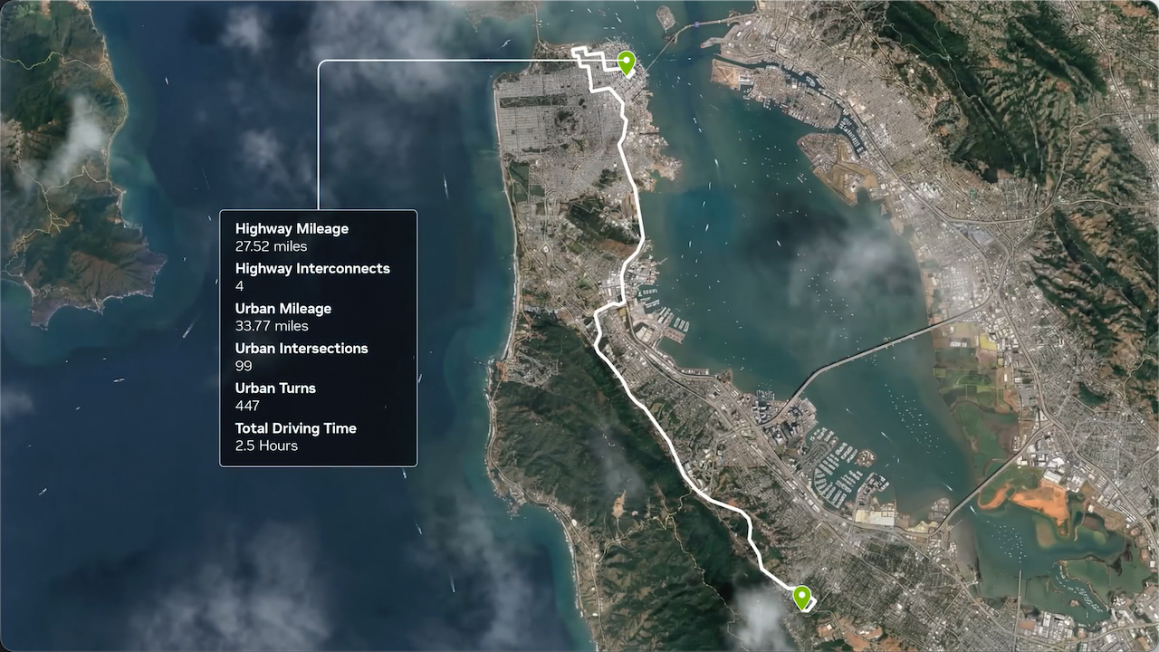 黄仁勋体验自家L2！吴新宙交卷，22分钟零接管穿越旧金山