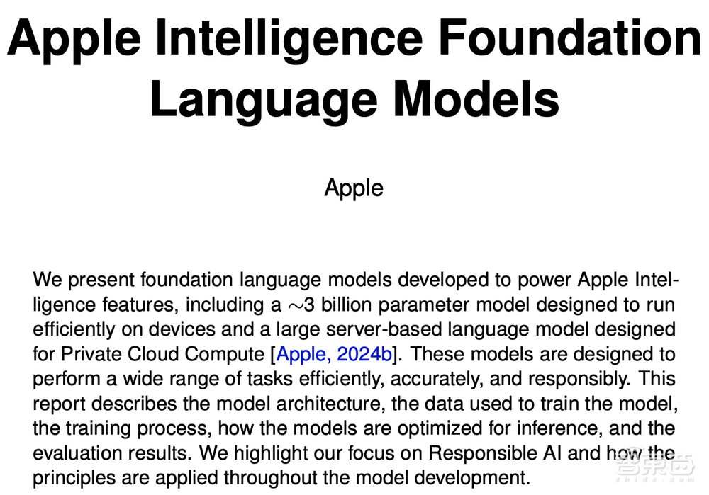 一块GPU都没用,苹果自研大模型干翻GPT-4?