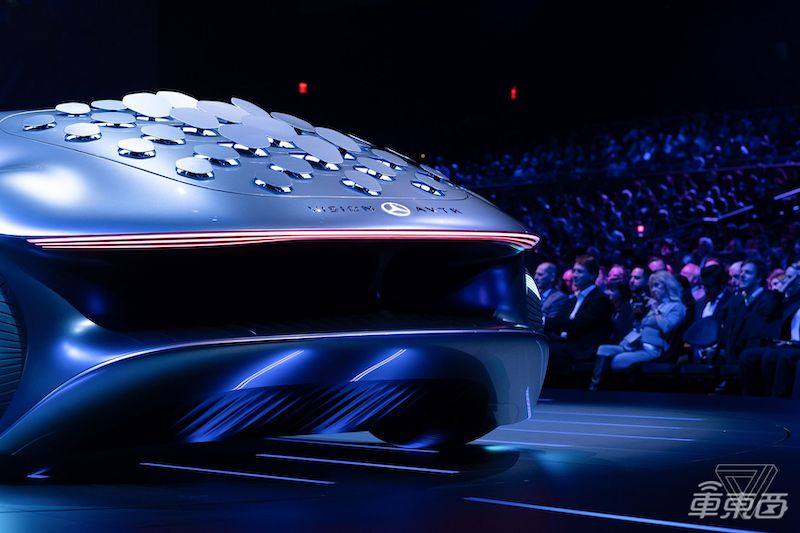 奔驰发布新款电动概念车 设计灵感来自《阿凡达》