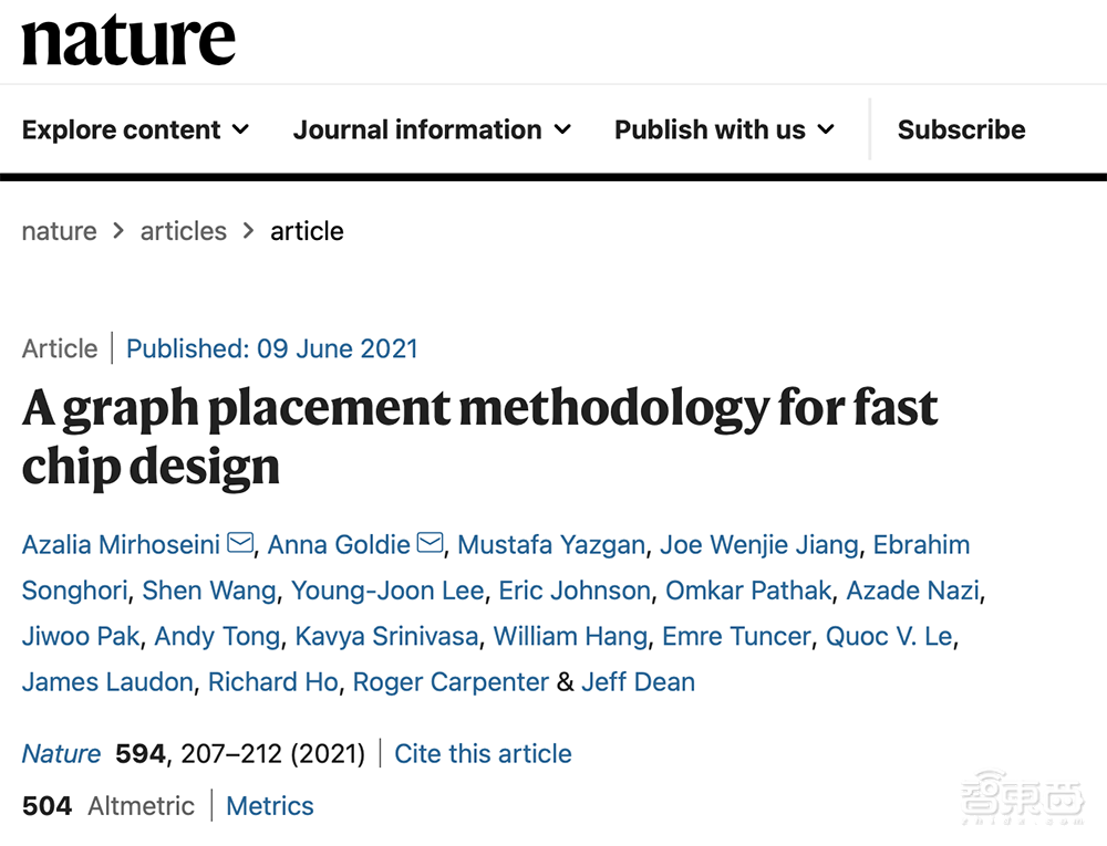 谷歌TPU秘密武器，6小时完成芯片布局！新AI算法登Nature