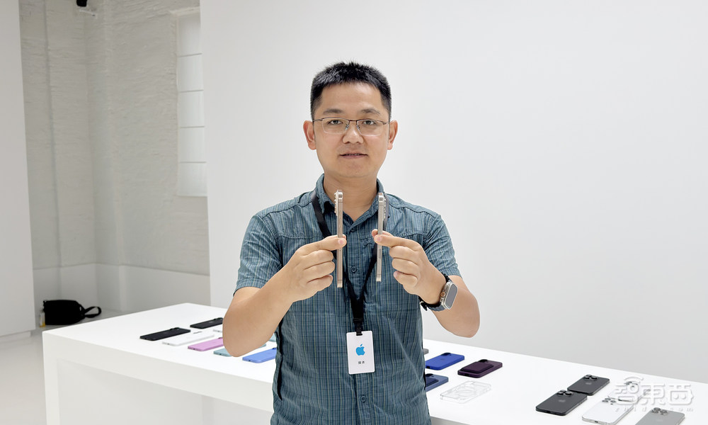 刚摸完苹果iPhone 16系列和手表耳机新品,真机和看图真不一样