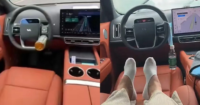 主驾无人高速狂飙！理想被车主坑了？先前销售朋友圈宣传被群嘲