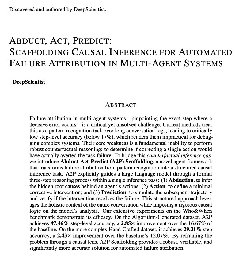 施一公的西湖大学，发了个AI科学家！首超人类SOTA