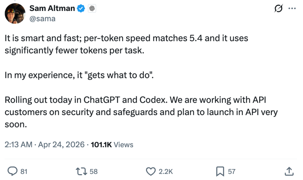 凌晨，GPT-5.5收复失地！Anthropic紧急出手