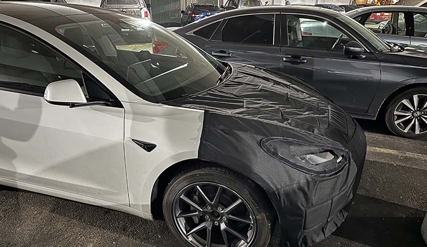 特斯拉Model 3或将更新：海外网友称外观小改，或采用一体压铸技术