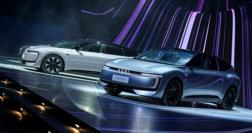 上汽奥迪E5 23.59万起售！搭载高通8295芯片，上车Momenta辅助驾驶系统