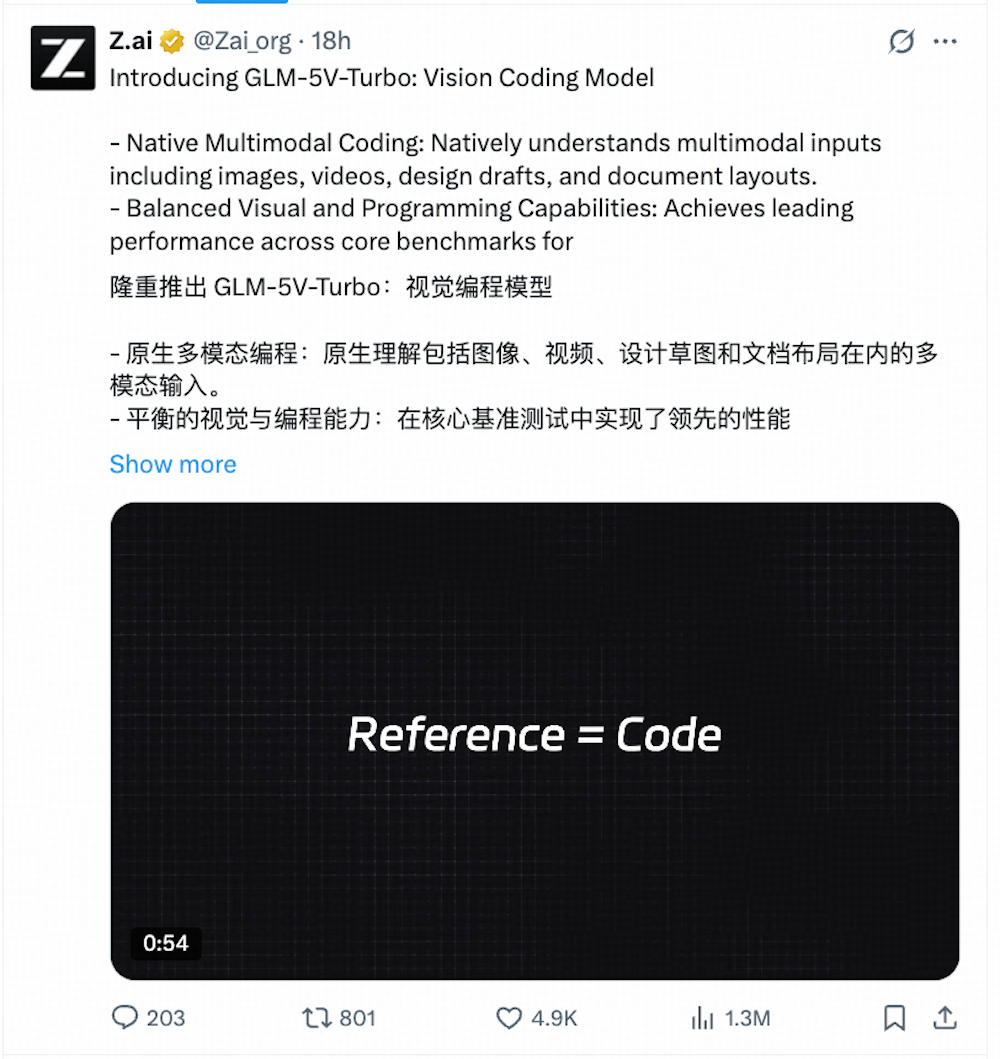 看草图直出代码!实测智谱最新多模态Coding模型