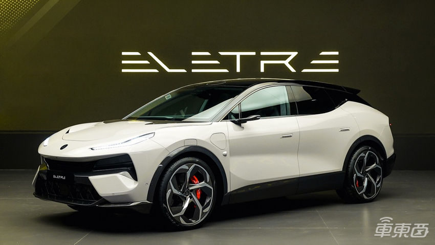 路特斯首款纯电发布!搭载34个传感器,智能化武装到牙齿