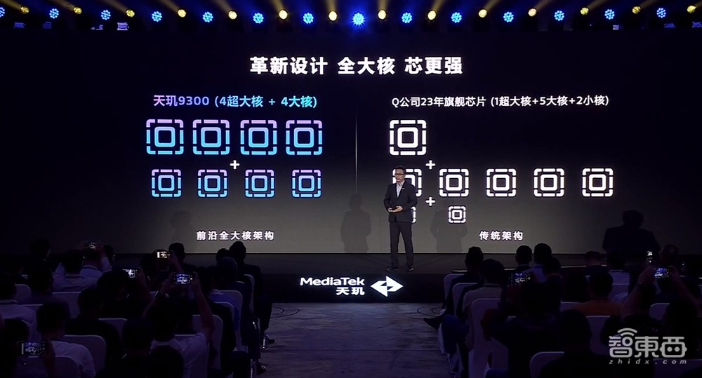 破旧立新,联发科天玑9300的“全大核”成了旗舰芯新方向