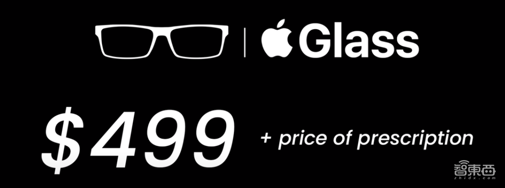 Apple Glass新细节曝光！起价499美元，支持处方镜片，可手势控制