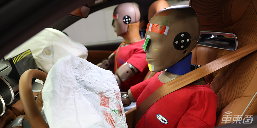 欧拉首次以主驾女性假人进行连环碰撞挑战,两项测试均表现出色