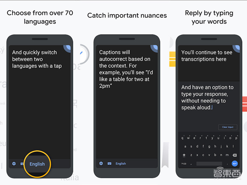 谷歌开源语音引擎Live Transcribe：分享9大语音功能，为长篇对话提供字幕