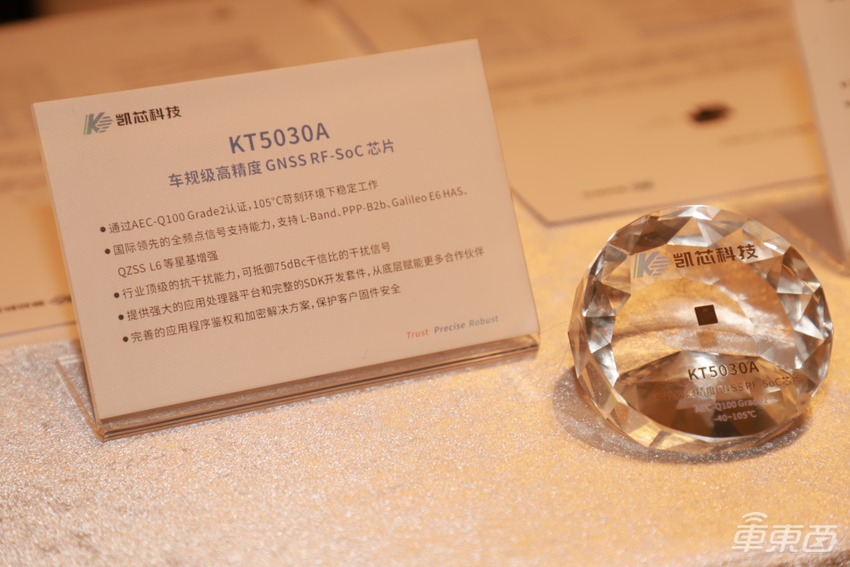 凯芯科技KT5030A高精度定位芯片正式亮相，助力城市NOA长尾场景解决