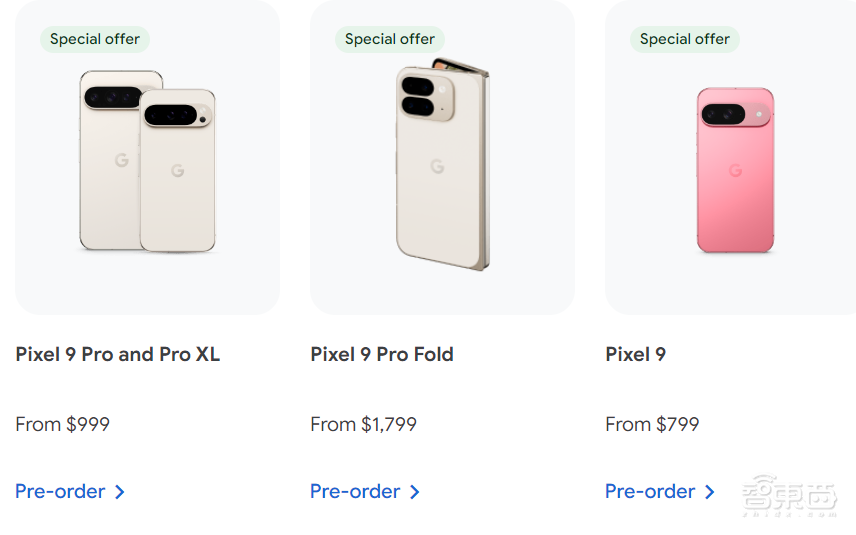 谷歌向苹果三星开火!深夜甩出四款AI手机,一键召唤Gemini,安卓全面AI化