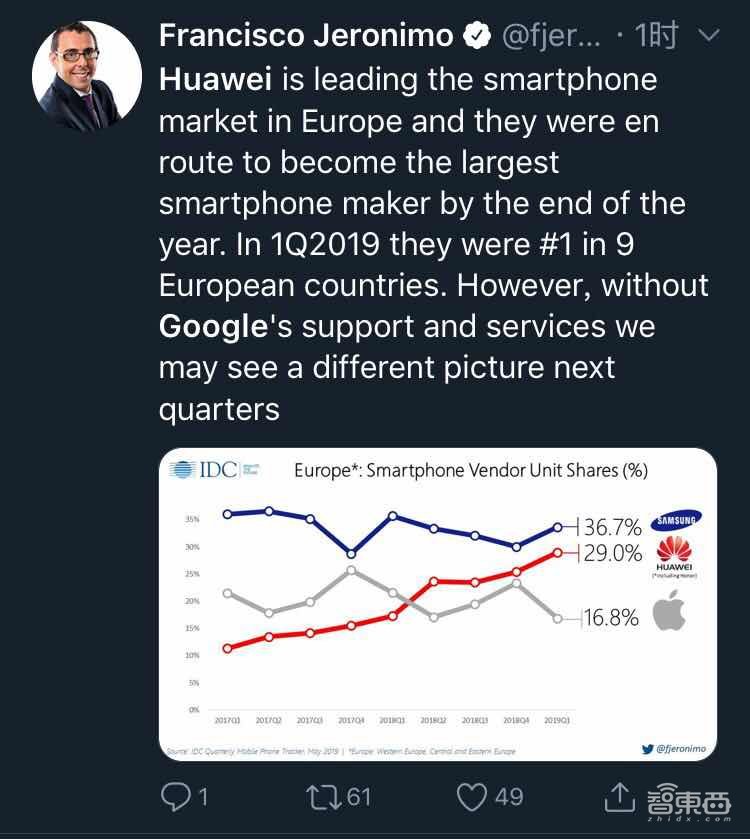 美国再出杀招?谷歌限制华为用安卓,不作恶变落井下石