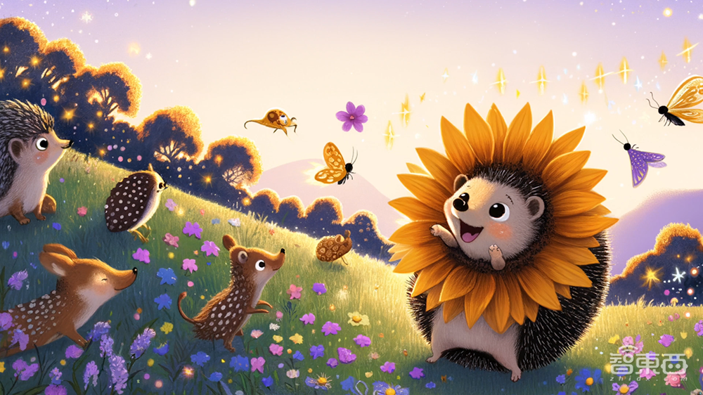 OpenAI扔出DALL·E 3!能画画的ChatGPT要来了:简单提示,讲出“超级向日葵刺猬”连环画