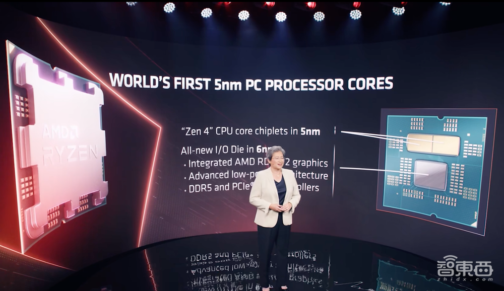 首个5nm PC处理器核心!AMD官宣锐龙7000:不超频也上5.5GHz