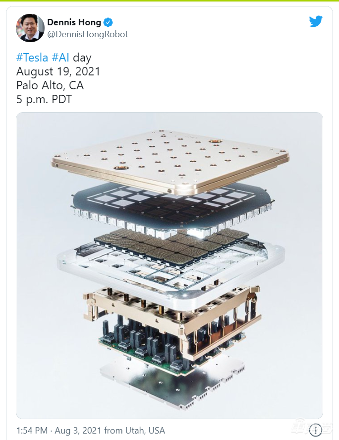 特斯拉AI日即将到来!专家透露特斯拉或将展示专为超级计算机设计的芯片