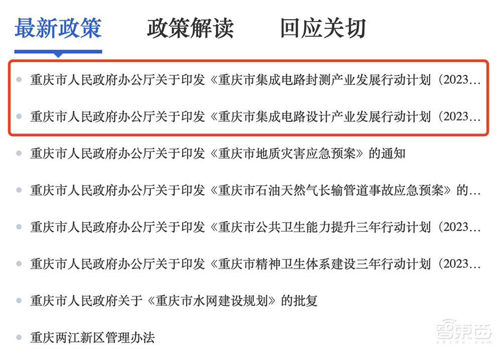 320亿元!重庆公布4年造芯计划