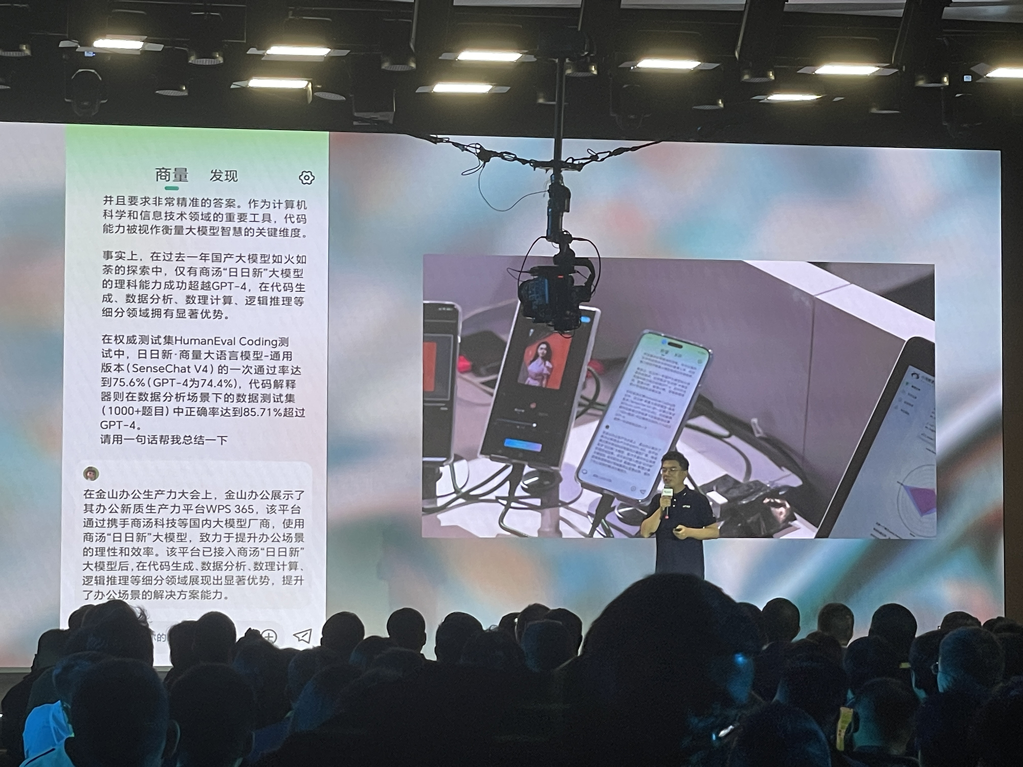商汤甩出大模型豪华全家桶!秀拳皇暴打GPT-4,首晒“文生视频”,WPS小米现场助阵
