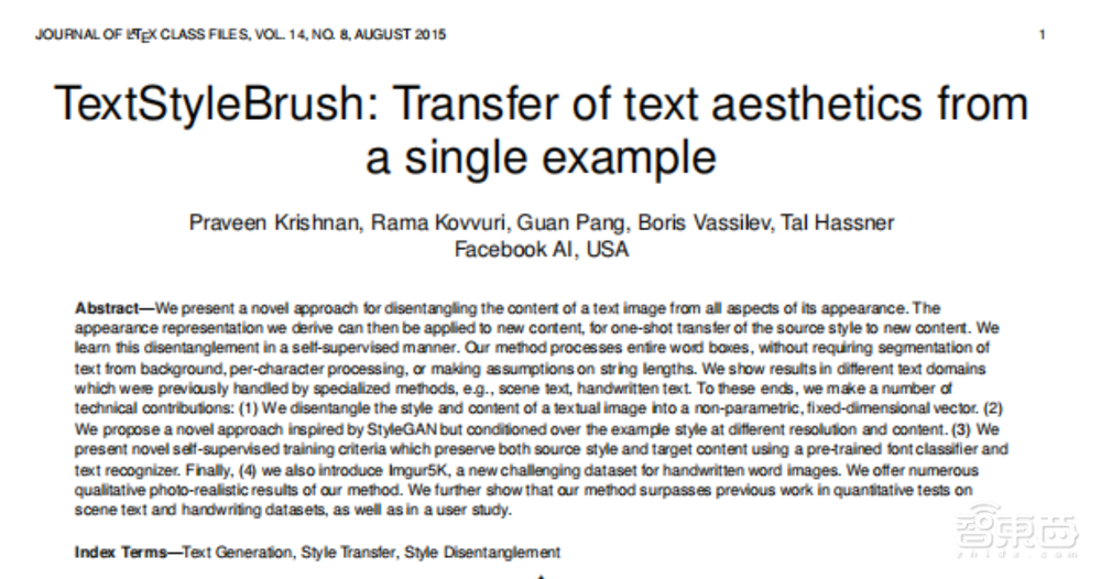 AI换脸后又来AI换字!Facebook打造了“文字版的Deepfake”