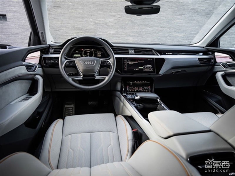 奥迪解锁电子后视镜 2020款E-Tron内饰曝光