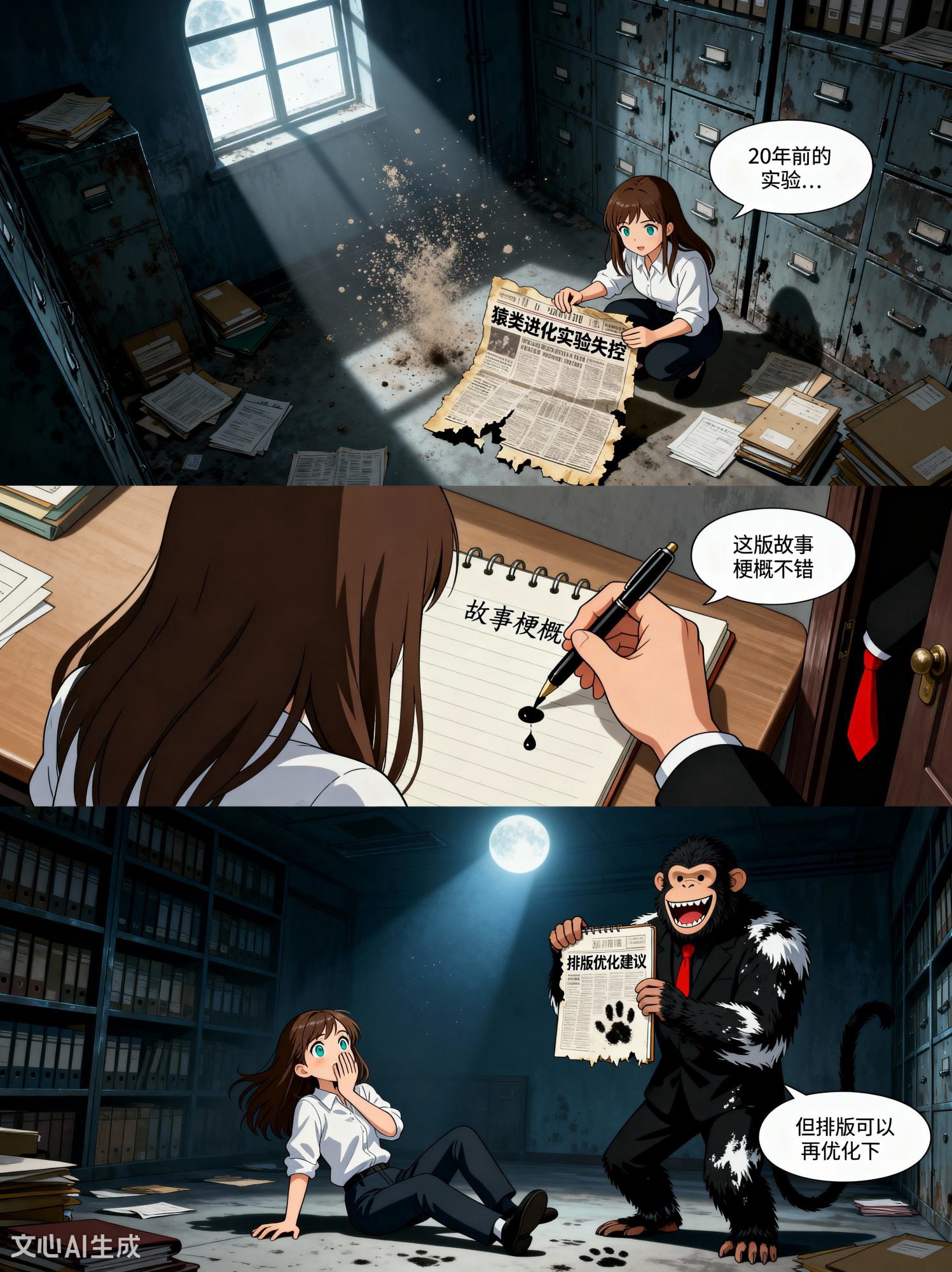 我的漫画梦，被文心App「魔法漫画」唤醒了