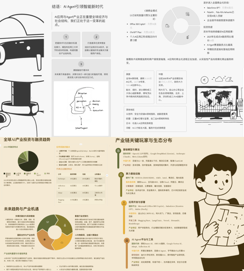 网友推荐给AI大神卡帕西的AI PPT产品,能写、能画、还能帮忙润色,一手体验来了