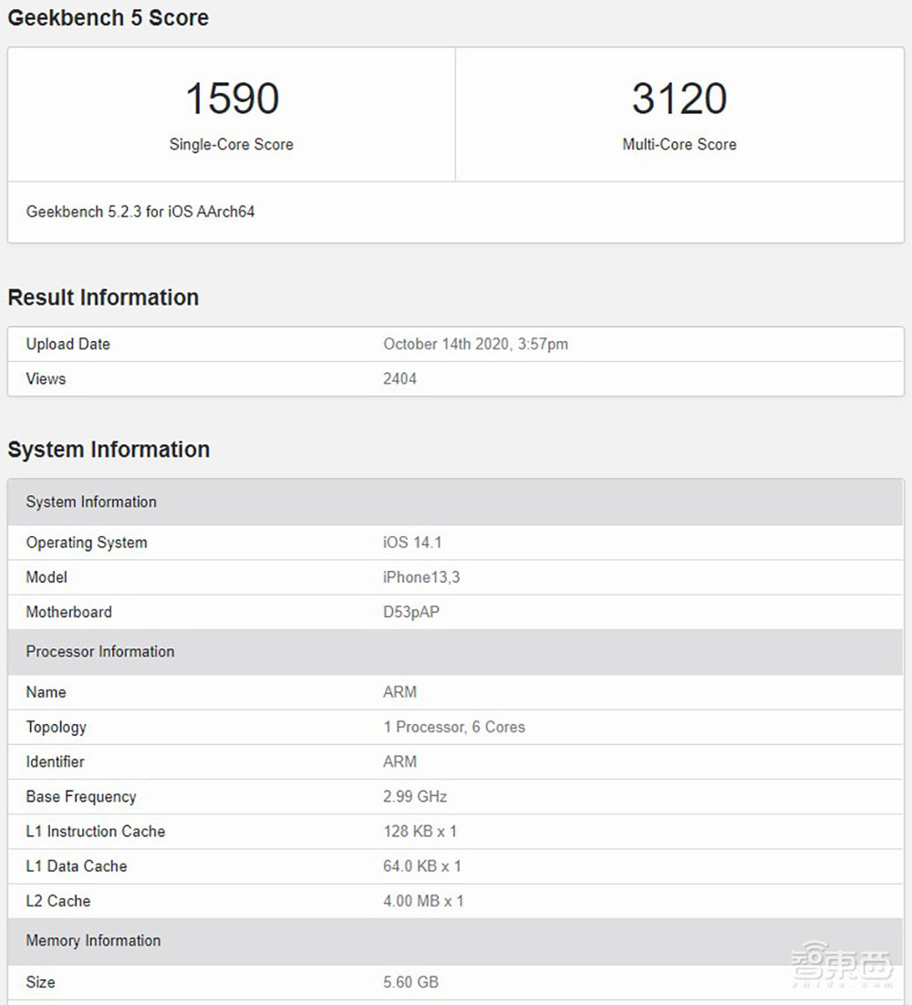 一样的苹果A14芯,不一样的成绩!iPhone 12与iPad Air跑分对比