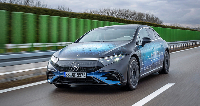 纯电续航近1000公里！奔驰固态电池上车开测，海内外超10家企业布局