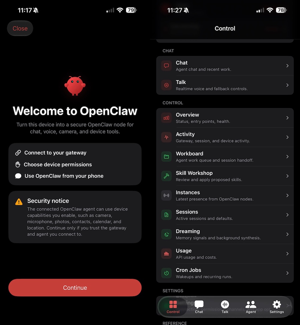 用手机“养龙虾”,OpenClaw首推独立App!网友实测:能指挥Hermes干活