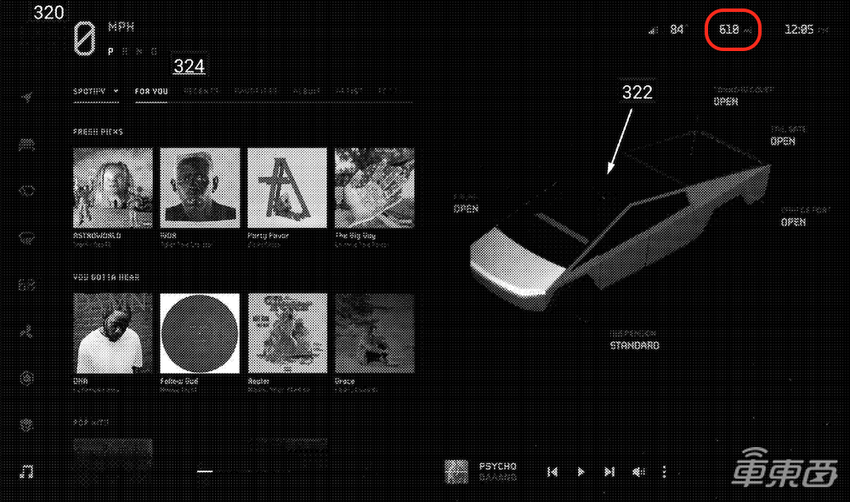 五项专利看透特斯拉火星皮卡！续航近千公里，买车送厨房