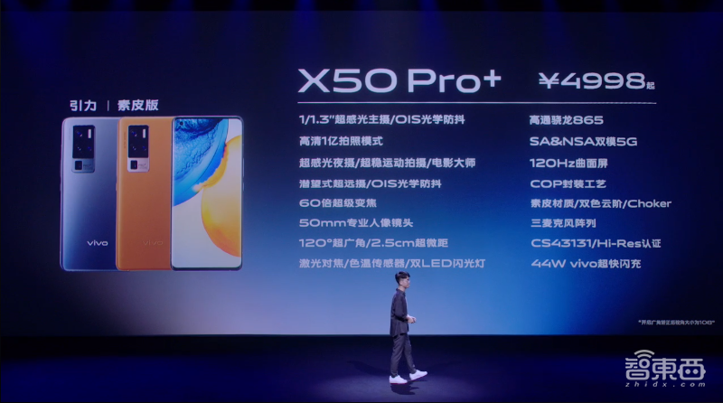 vivo X50系列首秀“微云台主摄”,首发三星最新GN1传感器,120Hz补齐